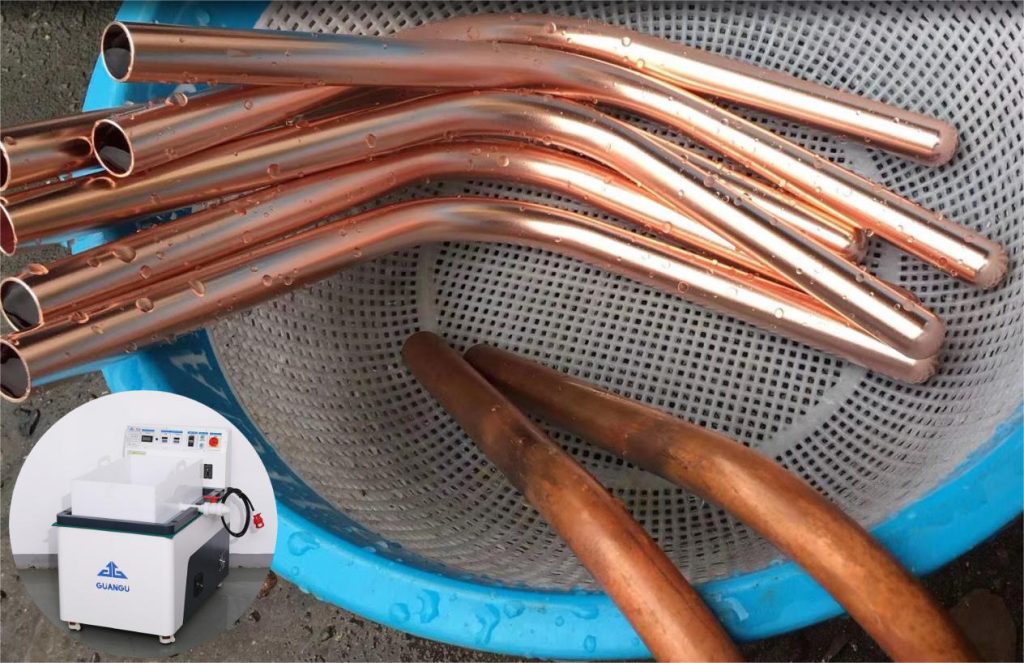 Polishing of copper products-Guangu Magnetic deburring machine